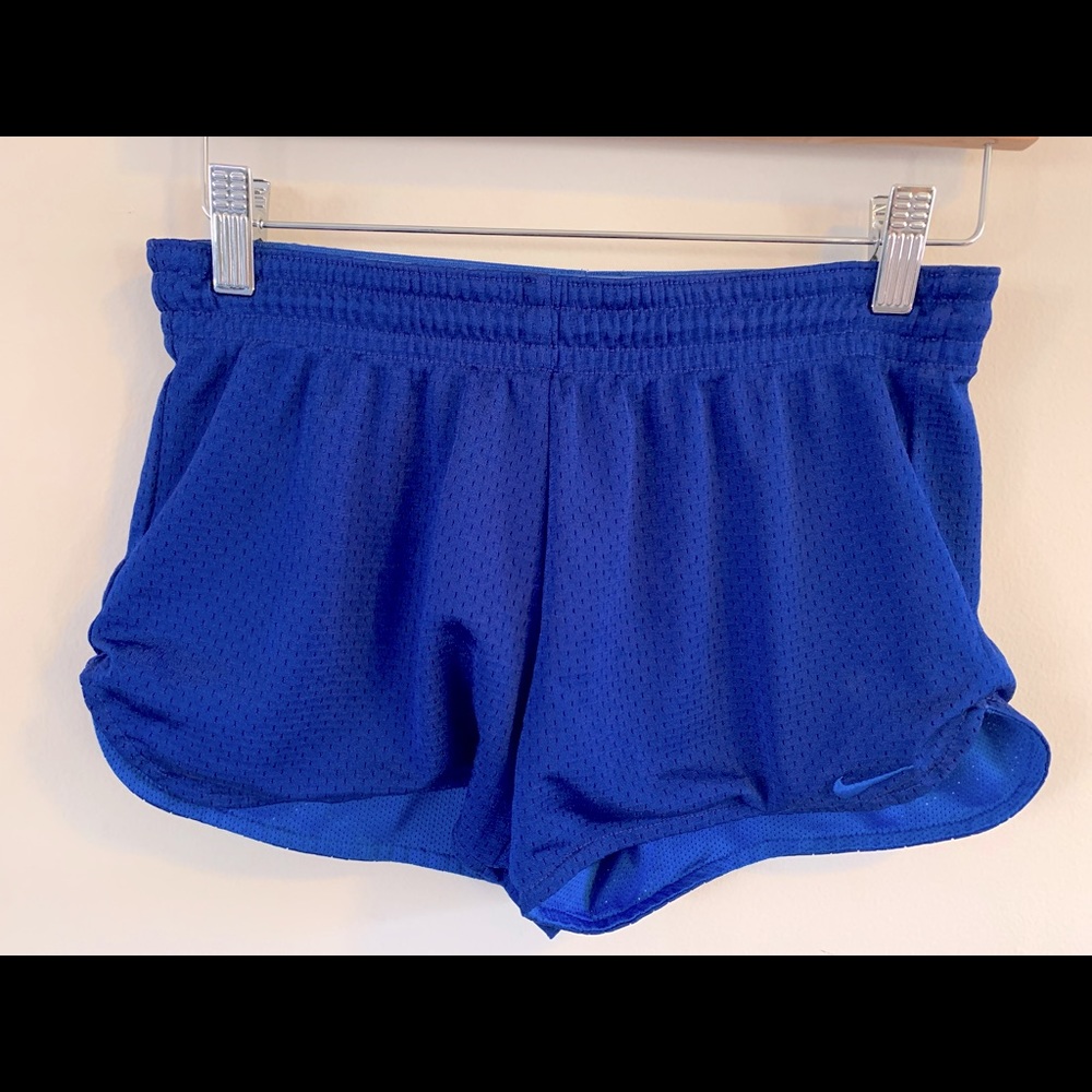 Royal Blue Nike shorts. Size XS. Short shorts.